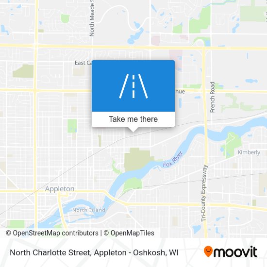 North Charlotte Street map