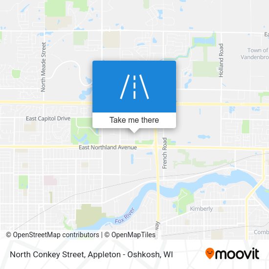 Mapa de North Conkey Street