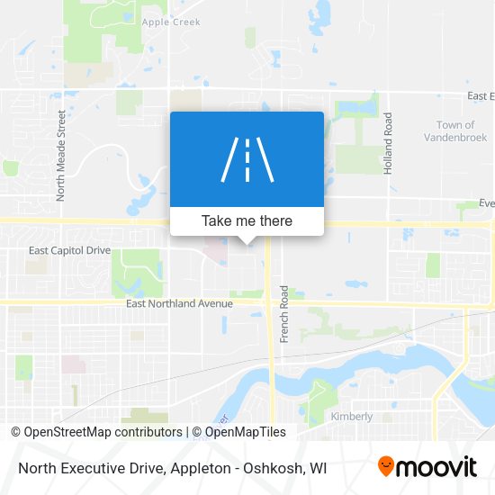 Mapa de North Executive Drive