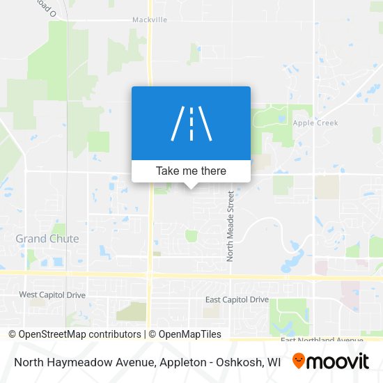Mapa de North Haymeadow Avenue