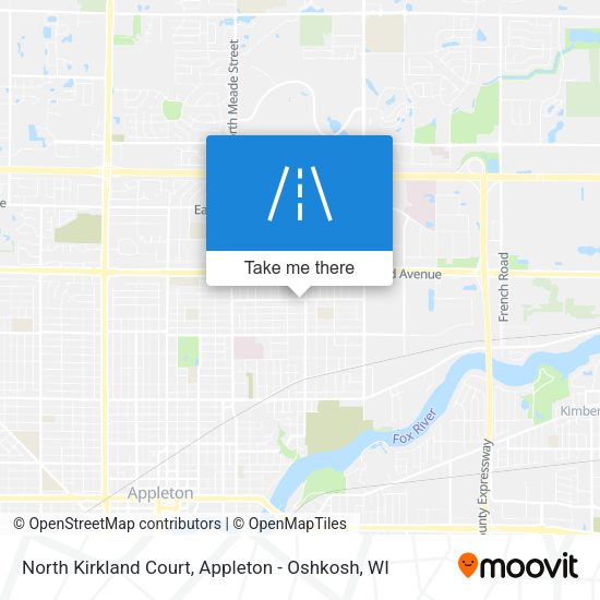 Mapa de North Kirkland Court