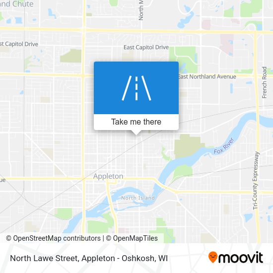 Mapa de North Lawe Street