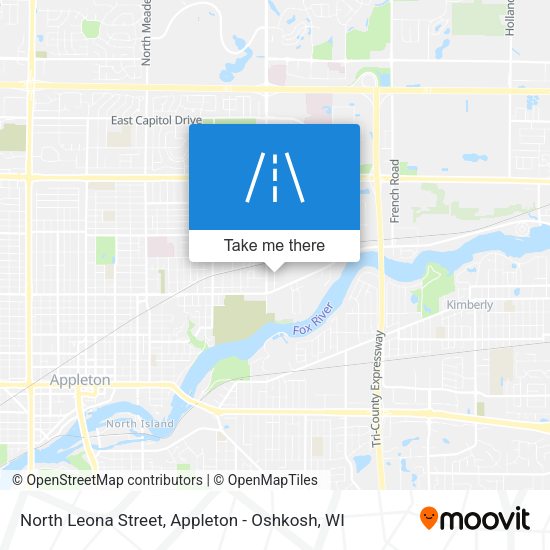 Mapa de North Leona Street