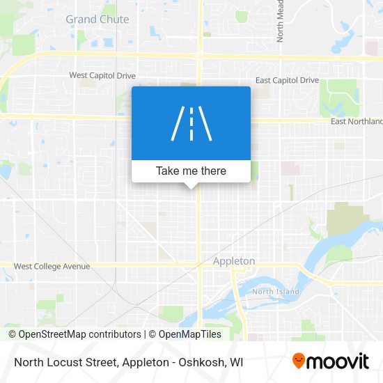 Mapa de North Locust Street