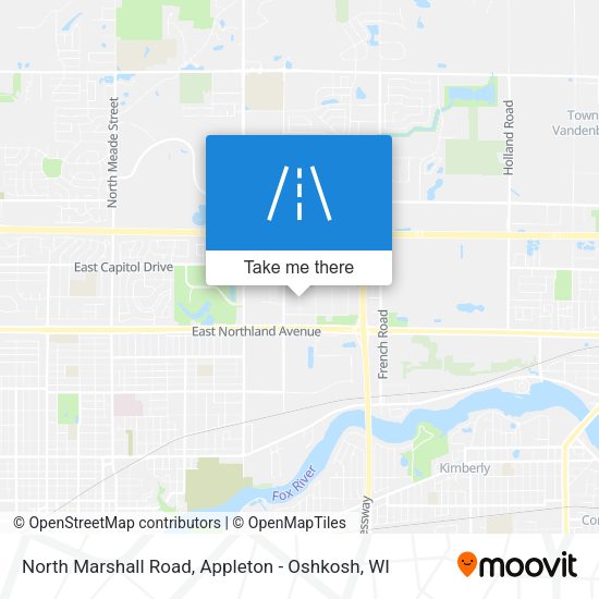 Mapa de North Marshall Road