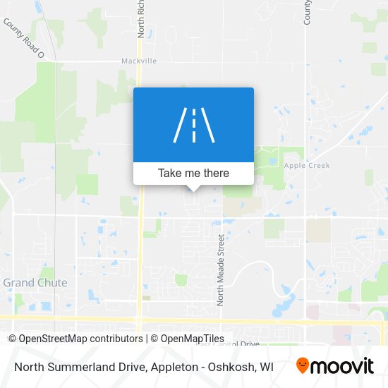 North Summerland Drive map