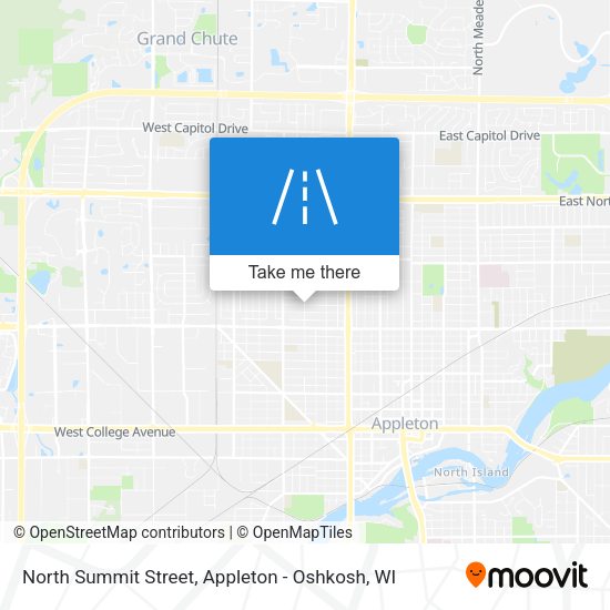 North Summit Street map