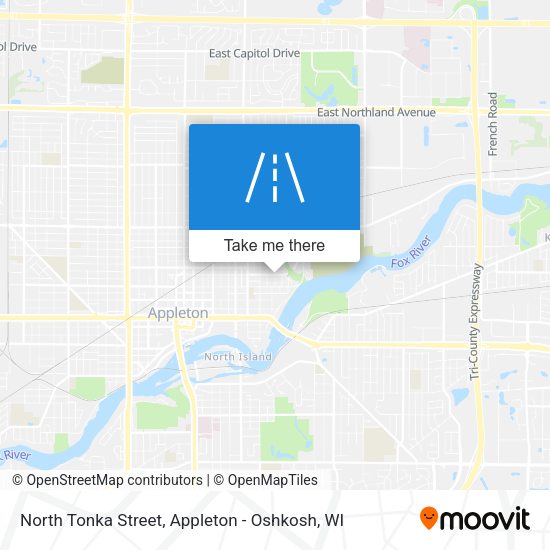 Mapa de North Tonka Street