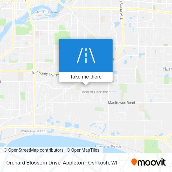 Orchard Blossom Drive map