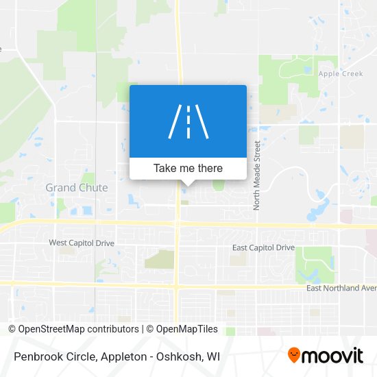 Mapa de Penbrook Circle