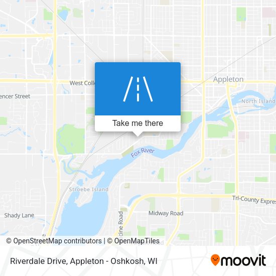 Mapa de Riverdale Drive