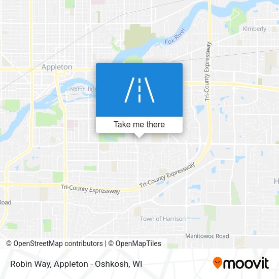 Robin Way map