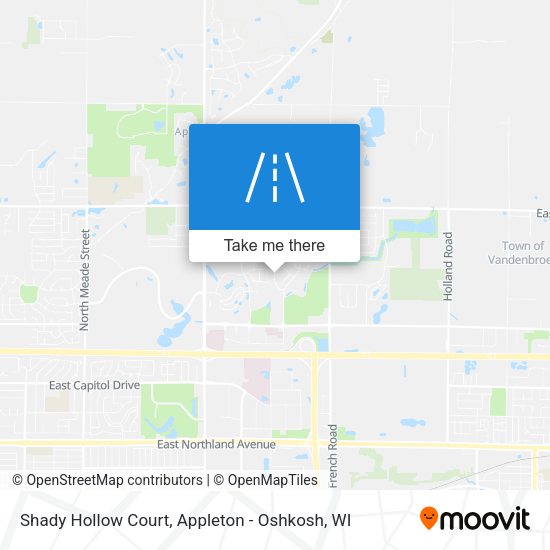 Shady Hollow Court map