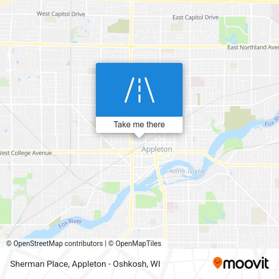 Sherman Place map