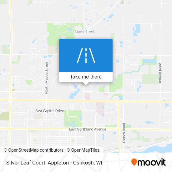 Silver Leaf Court map