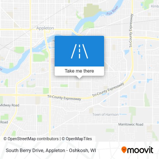 South Berry Drive map