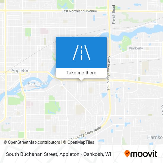 South Buchanan Street map