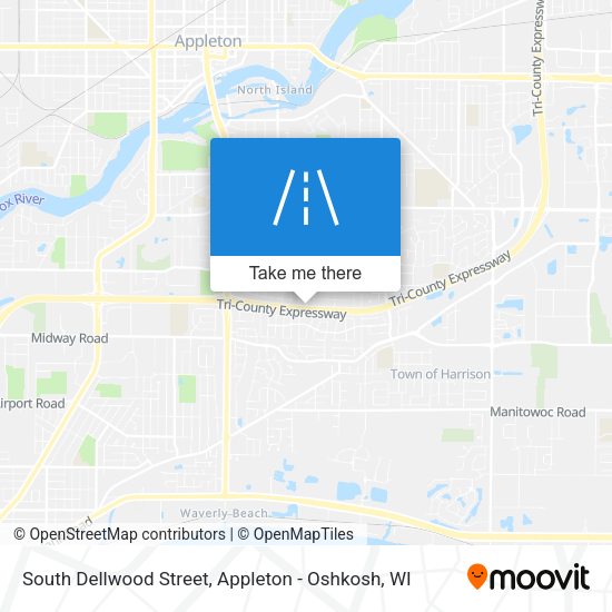 Mapa de South Dellwood Street