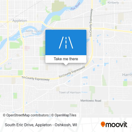 Mapa de South Eric Drive