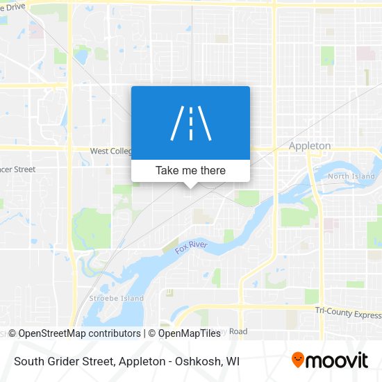 South Grider Street map