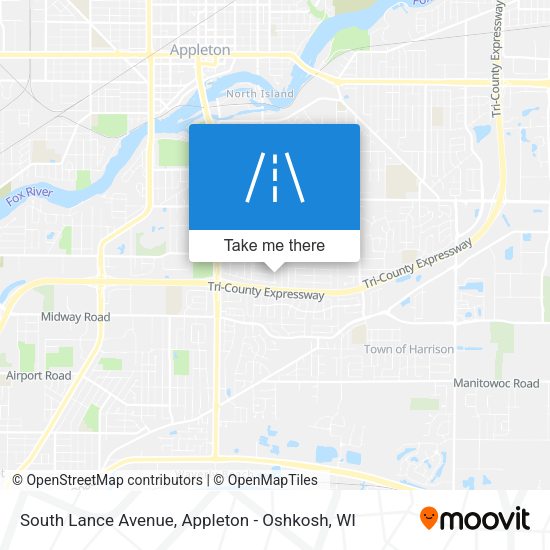 Mapa de South Lance Avenue