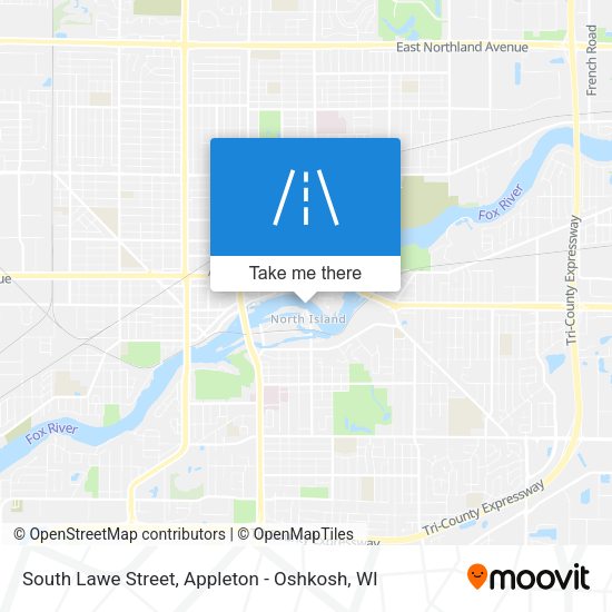 Mapa de South Lawe Street