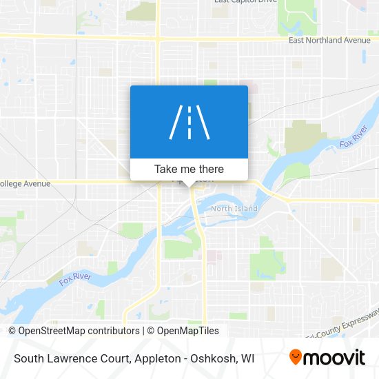 South Lawrence Court map