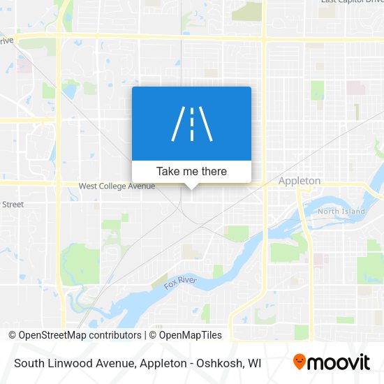 South Linwood Avenue map