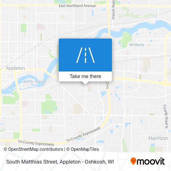 South Matthias Street map