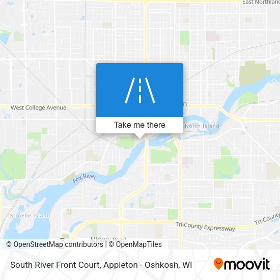 South River Front Court map
