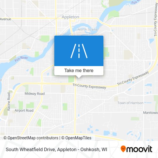 South Wheatfield Drive map