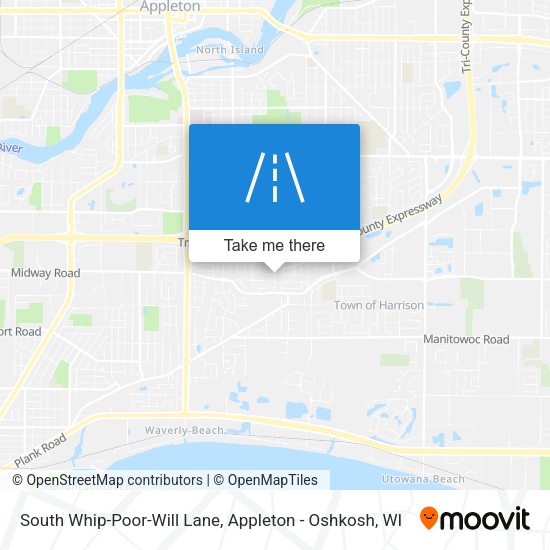 South Whip-Poor-Will Lane map