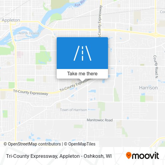 Tri-County Expressway map