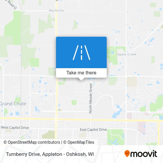 Turnberry Drive map