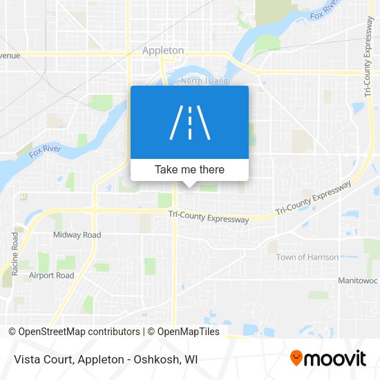 Vista Court map