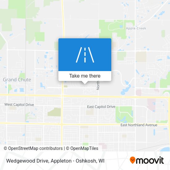 Mapa de Wedgewood Drive