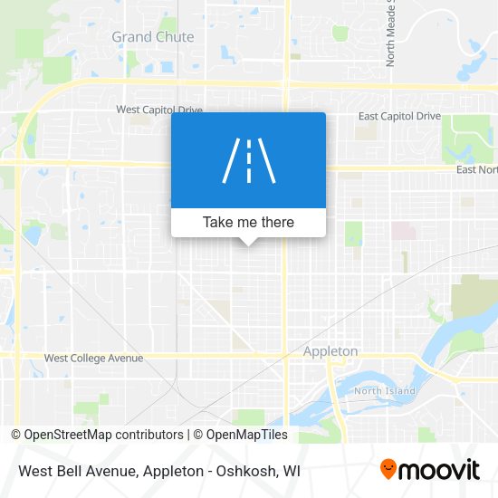 Mapa de West Bell Avenue