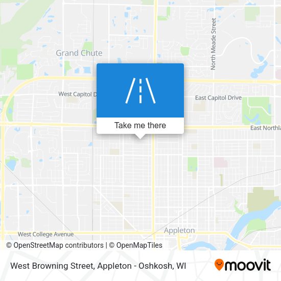 Mapa de West Browning Street