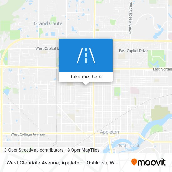 Mapa de West Glendale Avenue
