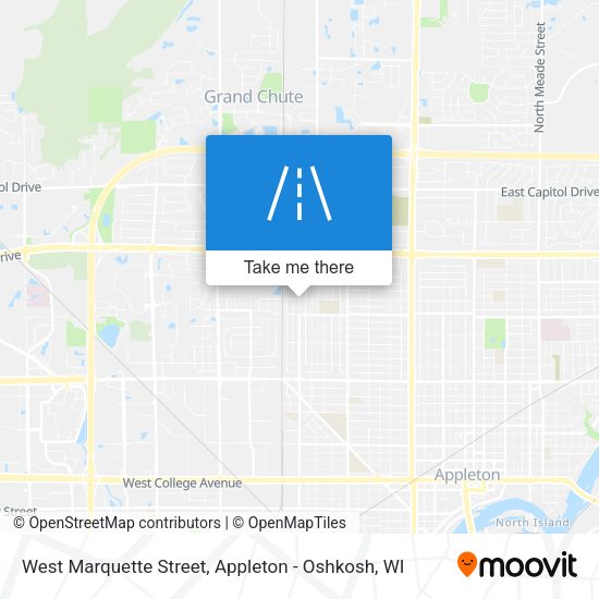 West Marquette Street map