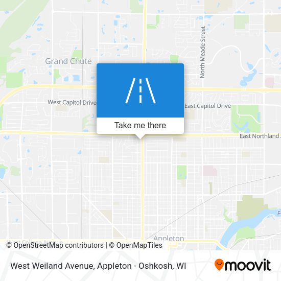 Mapa de West Weiland Avenue