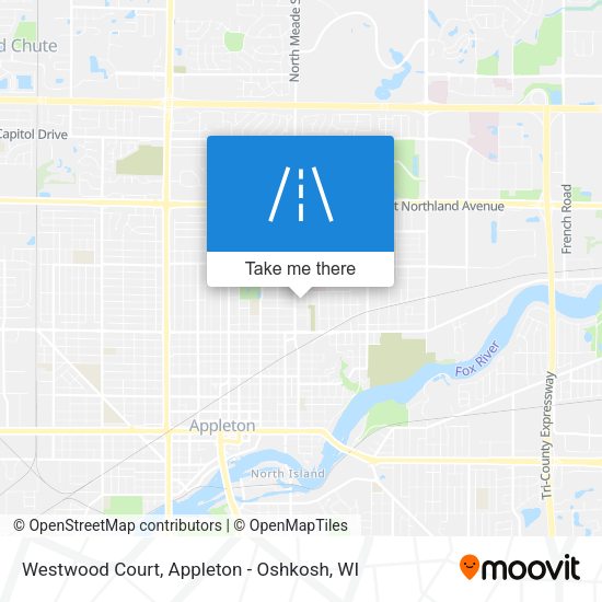 Mapa de Westwood Court
