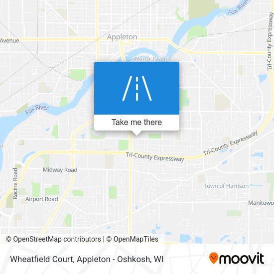 Wheatfield Court map