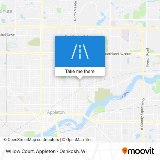 Willow Court map