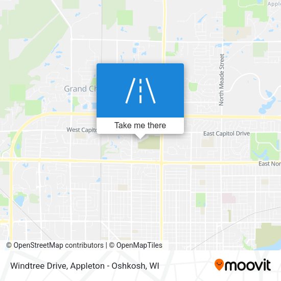 Windtree Drive map