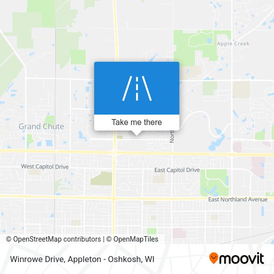 Mapa de Winrowe Drive