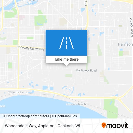 Mapa de Woodendale Way
