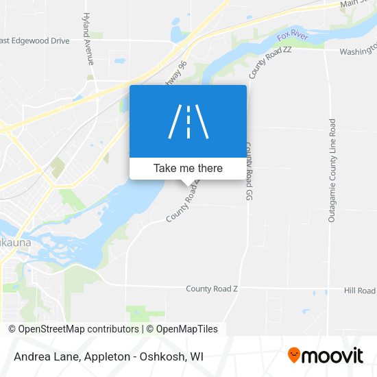 Andrea Lane map