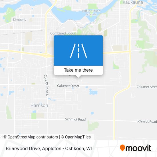 Briarwood Drive map