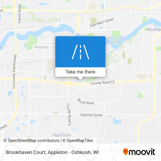 Brookhaven Court map